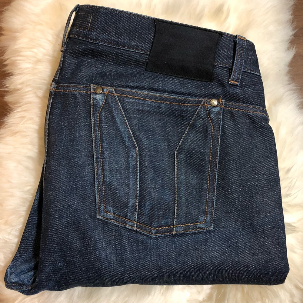 Authentic Yves Saint Laurent jeans made in Italy